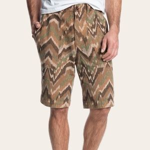 NWT Frye Ikat Camo shorts size 30.